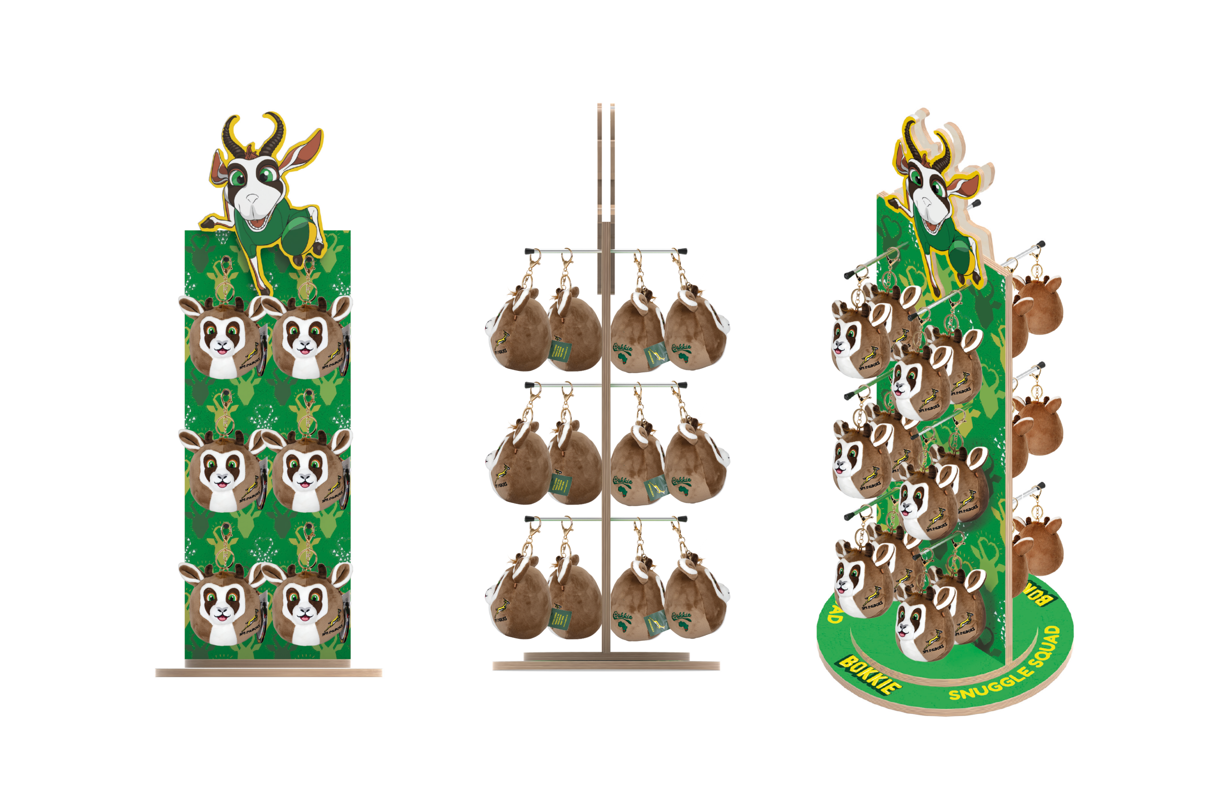 Bokkie Counter Top Display Stand